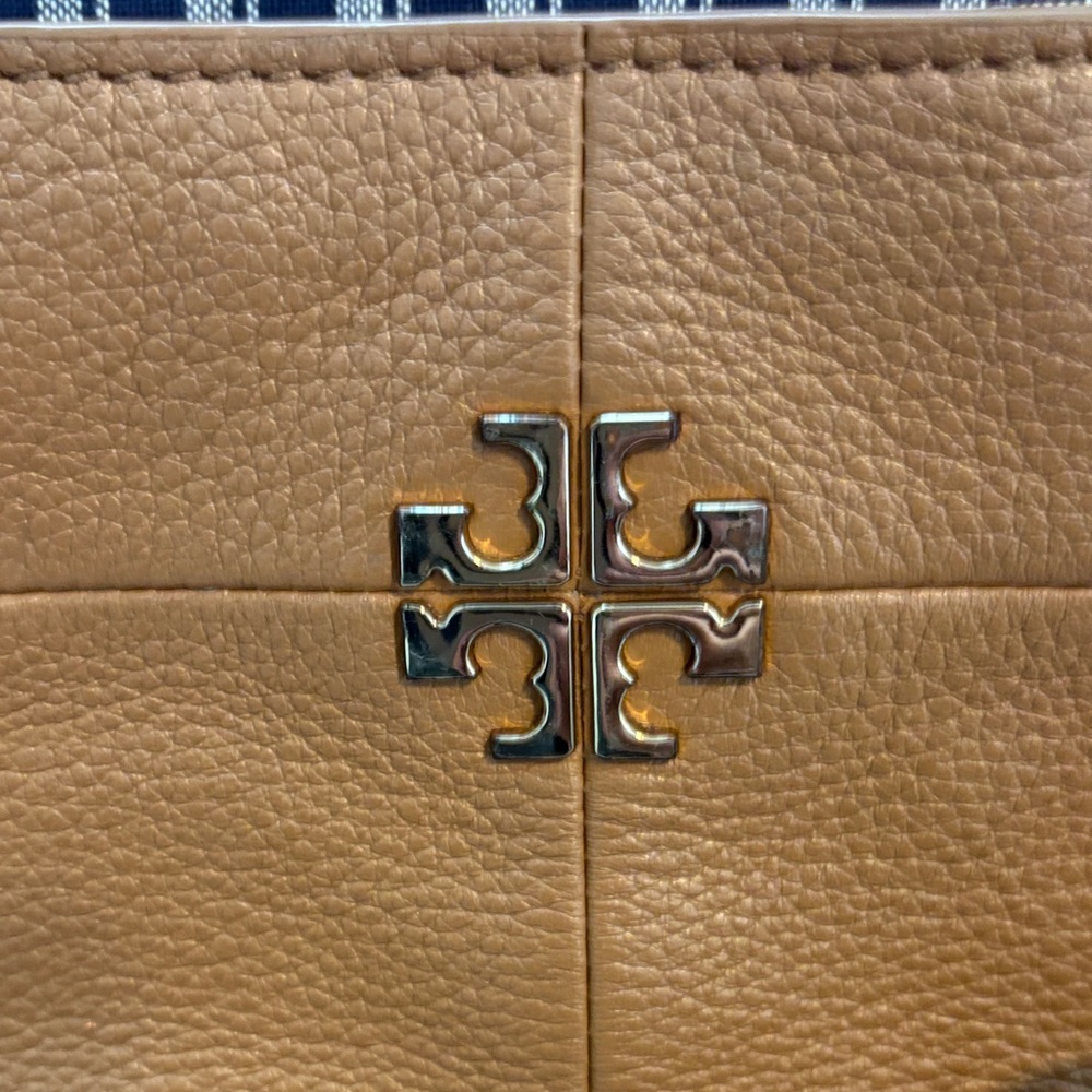 Tory Burch Ivy Tan Leather convertible Shoulder Bag - Picture 2 of 13